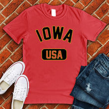 Load image into Gallery viewer, IOWA USA Tee
