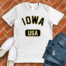 Load image into Gallery viewer, IOWA USA Tee
