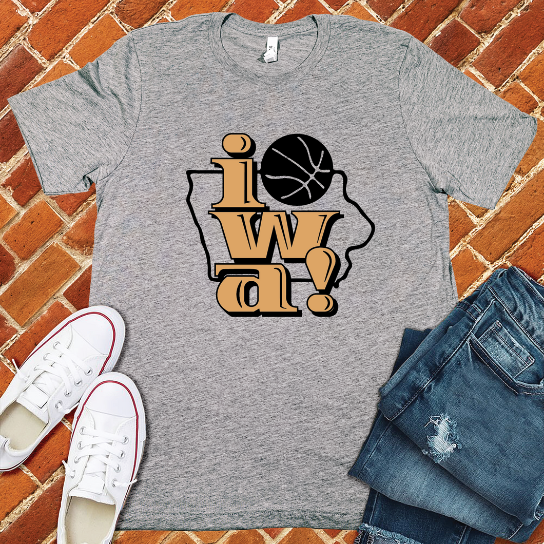 Iowa Basketball Tee