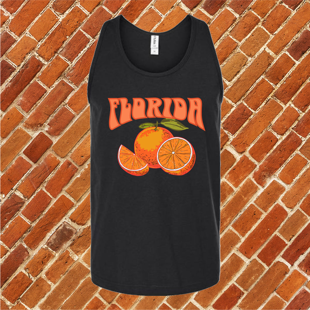 Florida Oranges Graphic Unisex Tank Top