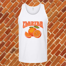 Load image into Gallery viewer, Florida Oranges Graphic Unisex Tank Top
