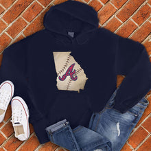 Load image into Gallery viewer, Georgia Baseball State Hoodie
