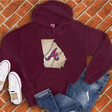 Load image into Gallery viewer, Georgia Baseball State Hoodie
