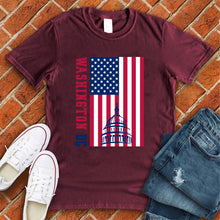 Load image into Gallery viewer, Washington DC American Flag Monument Tee
