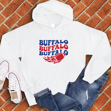 Load image into Gallery viewer, Groovy Buffalo Football Hoodie
