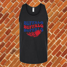 Load image into Gallery viewer, Groovy Buffalo Football Unisex Tank Top
