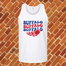 Load image into Gallery viewer, Groovy Buffalo Football Unisex Tank Top
