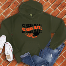 Load image into Gallery viewer, Groovy Cincinnati Football Hoodie
