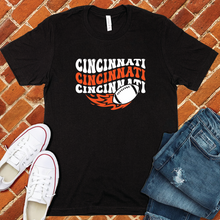 Load image into Gallery viewer, Groovy Cincinnati Football Tee
