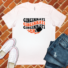 Load image into Gallery viewer, Groovy Cincinnati Football Tee
