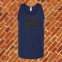 Load image into Gallery viewer, Hawkeye state Unisex Tank Top
