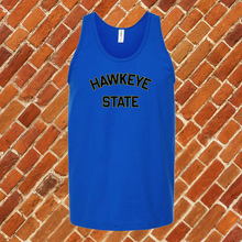 Load image into Gallery viewer, Hawkeye state Unisex Tank Top
