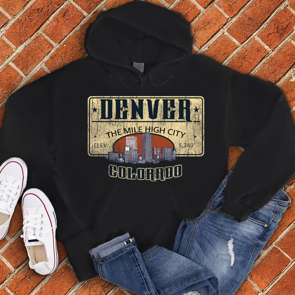 The Mile High City Plate Hoodie