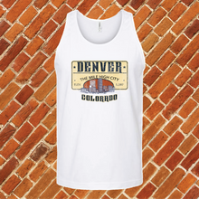 Load image into Gallery viewer, The Mile High City Plate  Unisex Tank Top
