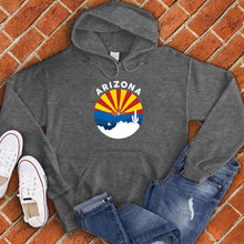 Load image into Gallery viewer, Arizona Flag circle Hoodie
