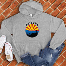 Load image into Gallery viewer, Arizona Flag circle Hoodie
