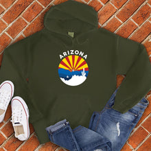 Load image into Gallery viewer, Arizona Flag circle Hoodie
