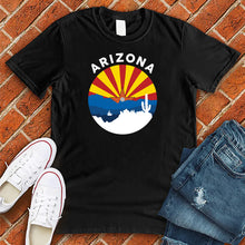 Load image into Gallery viewer, Arizona Flag circle Tee
