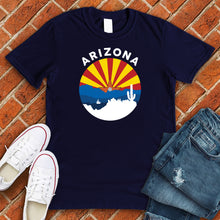 Load image into Gallery viewer, Arizona Flag circle Tee
