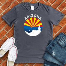 Load image into Gallery viewer, Arizona Flag circle Tee
