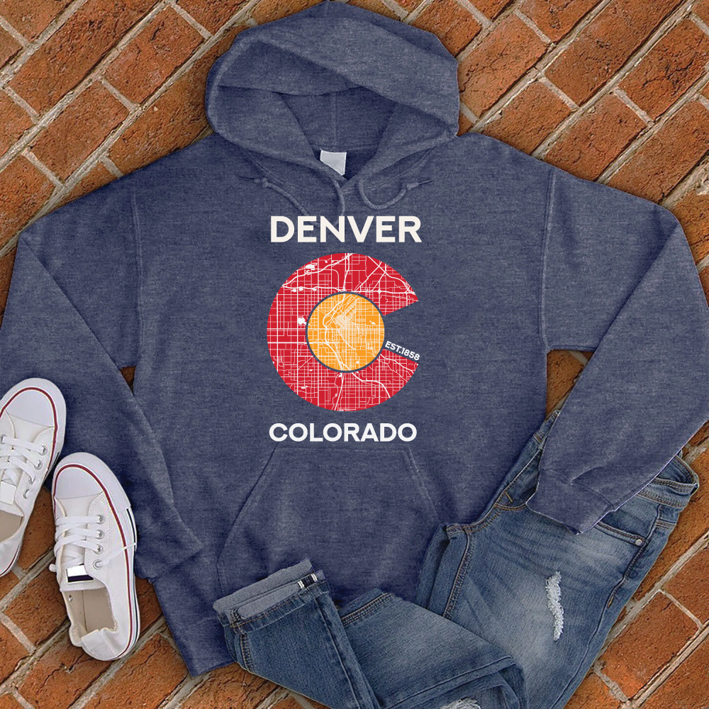 Denver District Map Hoodie