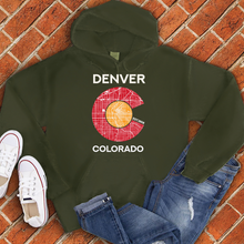 Load image into Gallery viewer, Denver District Map Hoodie
