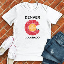 Load image into Gallery viewer, Denver District Map Tee
