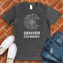 Load image into Gallery viewer, Denver Colorado Flag Map Tee
