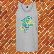 Load image into Gallery viewer, Miami Beach Dolphin Unisex Tank Top
