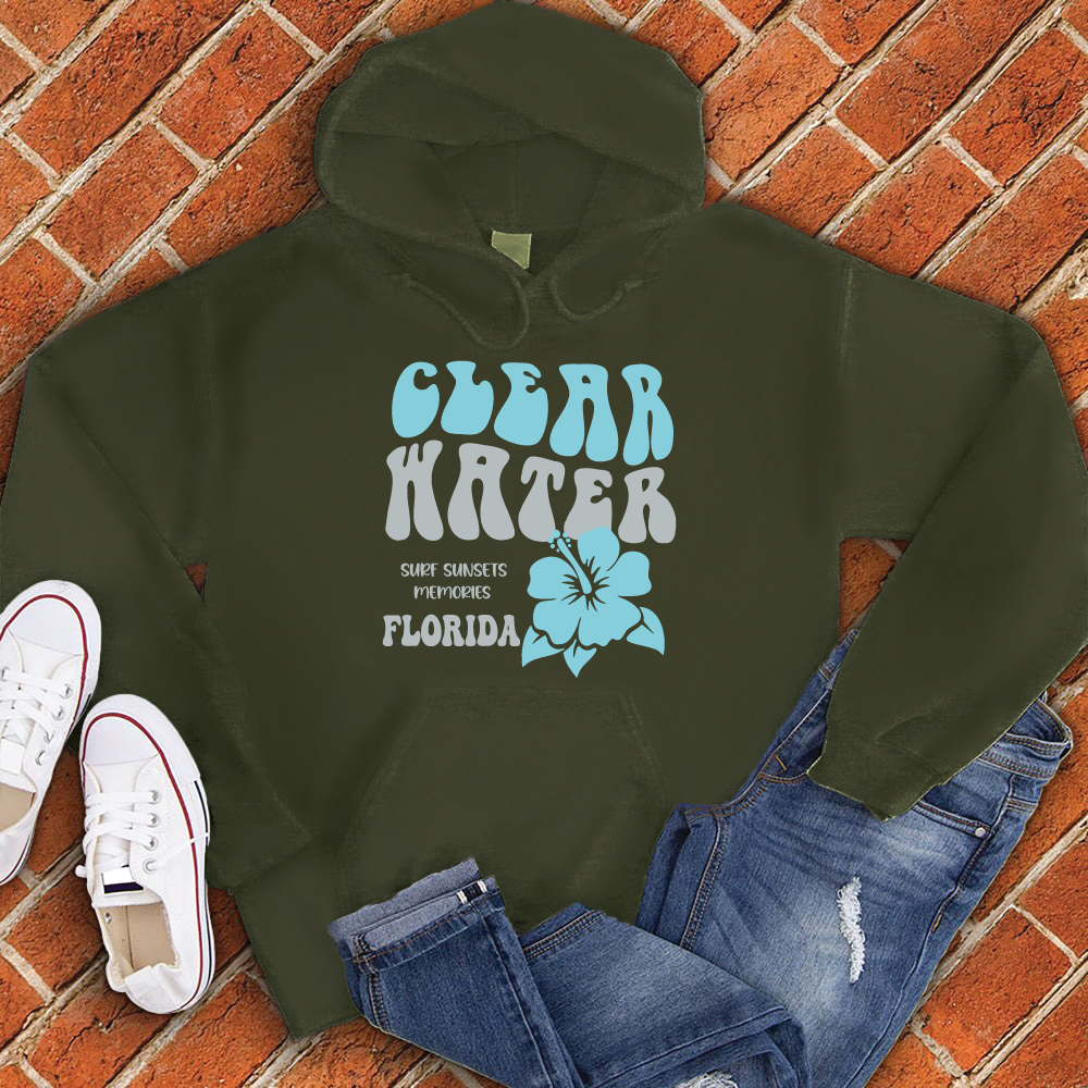 Clear Water Florida  Hoodie