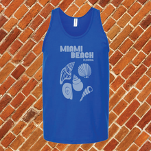 Load image into Gallery viewer, Miami Beach Shell Unisex Tank Top
