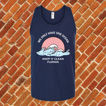 Load image into Gallery viewer, Keep It Clean Florida Unisex Tank Top
