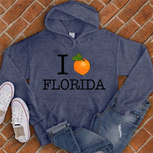 Load image into Gallery viewer, I Orange Florida Hoodie
