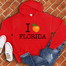 Load image into Gallery viewer, I Orange Florida Hoodie
