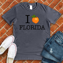 Load image into Gallery viewer, I Orange Florida Tee
