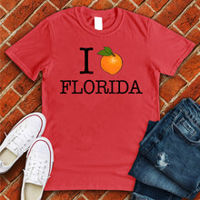 Load image into Gallery viewer, I Orange Florida Tee
