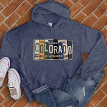 Load image into Gallery viewer, Colorado License Plate Hoodie
