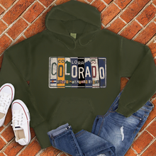 Load image into Gallery viewer, Colorado License Plate Hoodie
