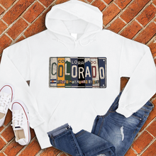 Load image into Gallery viewer, Colorado License Plate Hoodie
