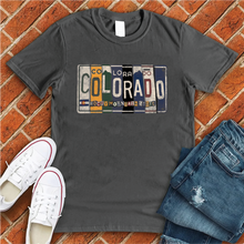 Load image into Gallery viewer, Colorado License Plate Tee
