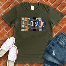 Load image into Gallery viewer, Colorado License Plate Tee
