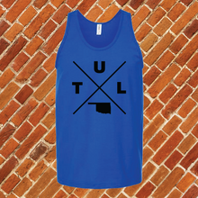 Load image into Gallery viewer, TUL Oklahoma X Unisex Tank Top
