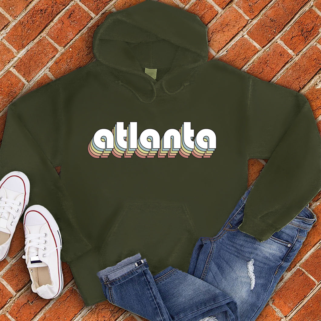 Atlanta Pastel Retro Hoodie