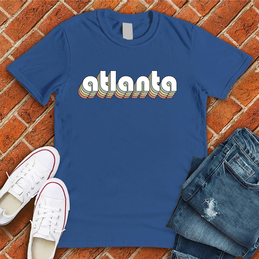 Atlanta Pastel Retro Tee