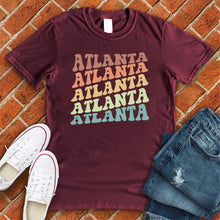 Load image into Gallery viewer, Atlanta Pastel Repeat Tee
