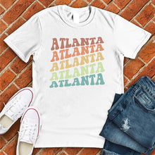 Load image into Gallery viewer, Atlanta Pastel Repeat Tee
