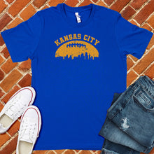 Load image into Gallery viewer, Vintage Kansas City Football Skyline Tee
