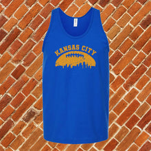 Load image into Gallery viewer, Vintage Kansas City Football Skyline Unisex Tank Top
