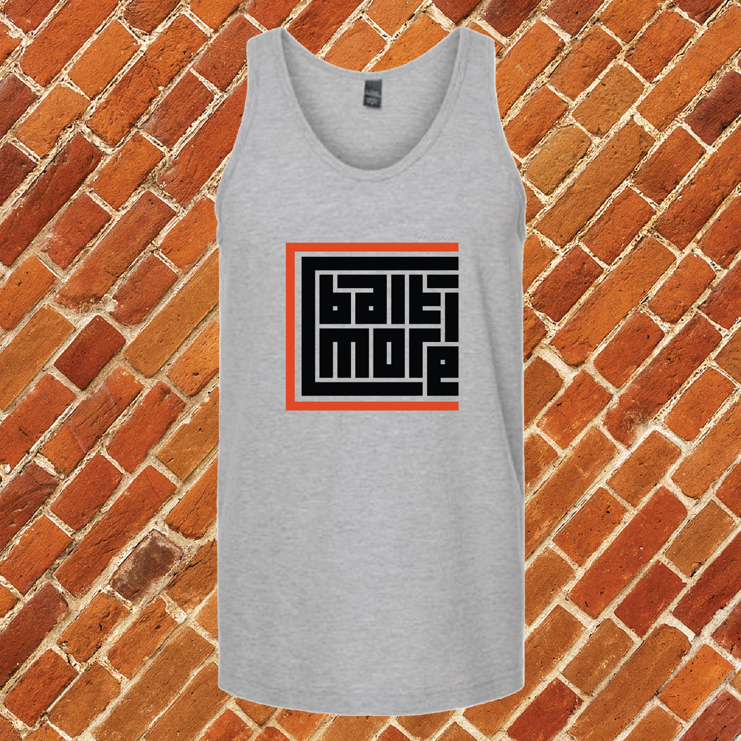 Baltimore Block Unisex Tank Top