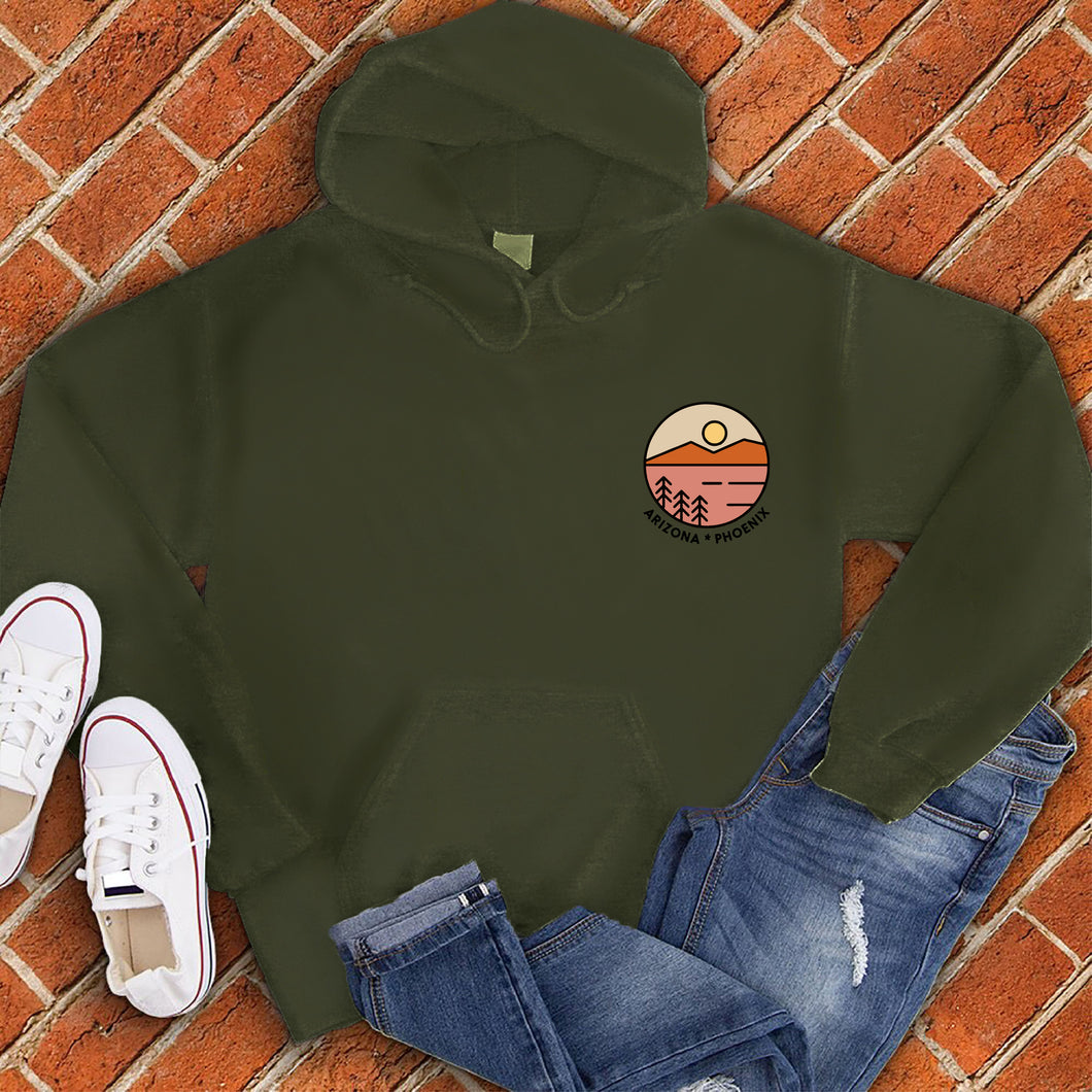 Arizona Phoenix Pocket Circle Hoodie